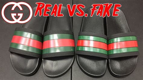 gucci flops fake|authentic gucci slides.